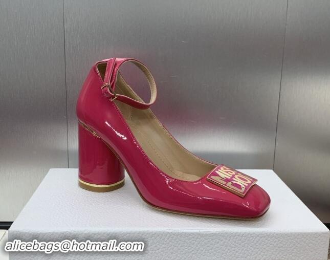 Grade Quality Dior Miss Dior Pump 8.5cm Heel in Rosy Patent Calfskin 092901