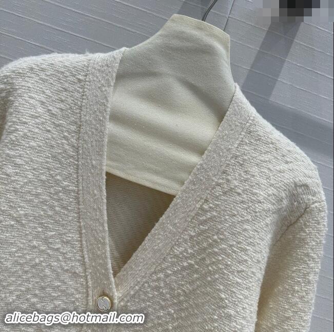 Best Price Gucci Wool Cardigan G83001 Beige 2024