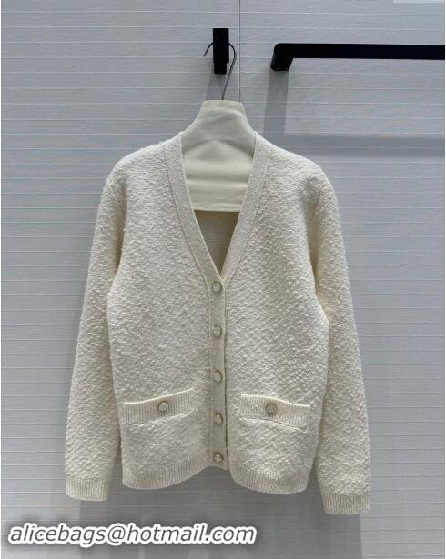 Best Price Gucci Wool Cardigan G83001 Beige 2024