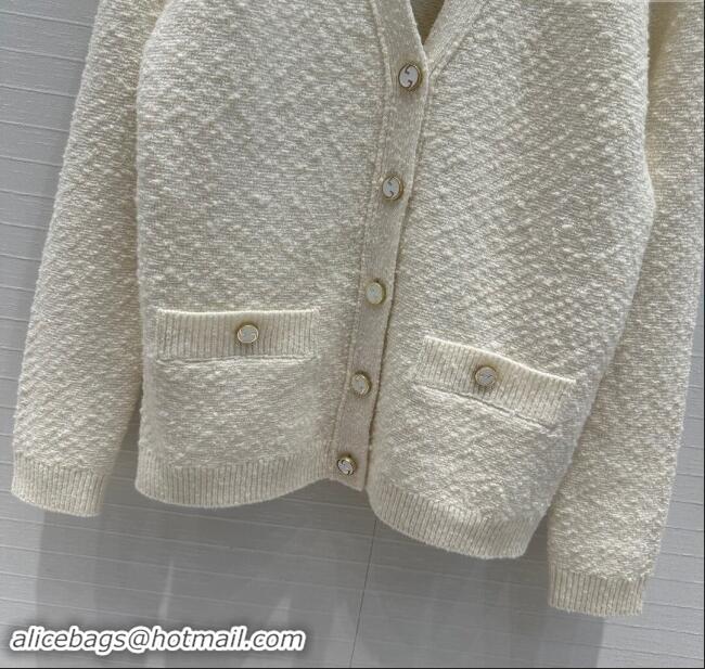 Best Price Gucci Wool Cardigan G83001 Beige 2024