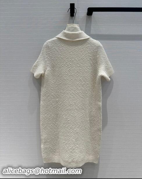 New Design Gucci Wool Dress G83002 Beige 2024