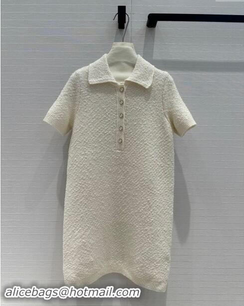 New Design Gucci Wool Dress G83002 Beige 2024