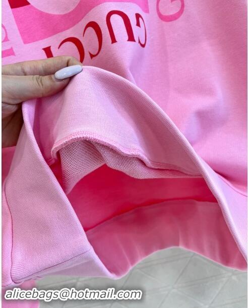 Buy Discount Gucci Cotton Sweatershirt G91113 Pink 2024