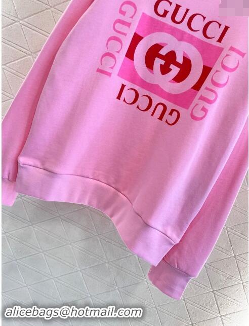 Buy Discount Gucci Cotton Sweatershirt G91113 Pink 2024