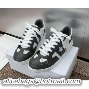 Product Dior Star Sneaker in Calfskin White/Grey 092922