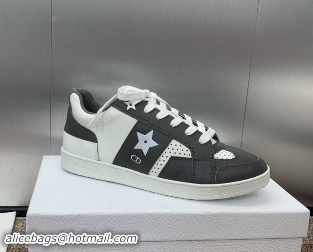 Product Dior Star Sneaker in Calfskin White/Grey 092922