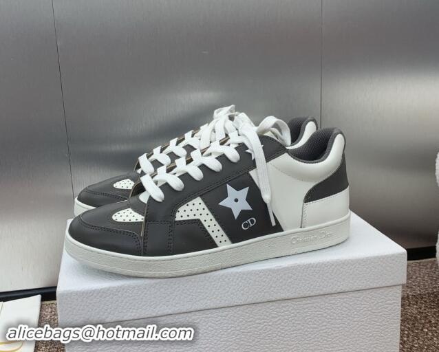 Product Dior Star Sneaker in Calfskin White/Grey 092922