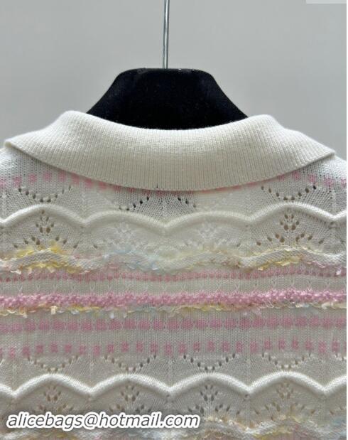 Top Grade Chanel Cashmere Sweater CH82207 Pink 2024