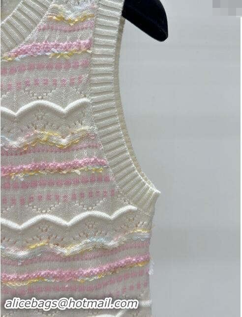 Luxurious Chanel Cashmere Dress CH82208 Pink 2024