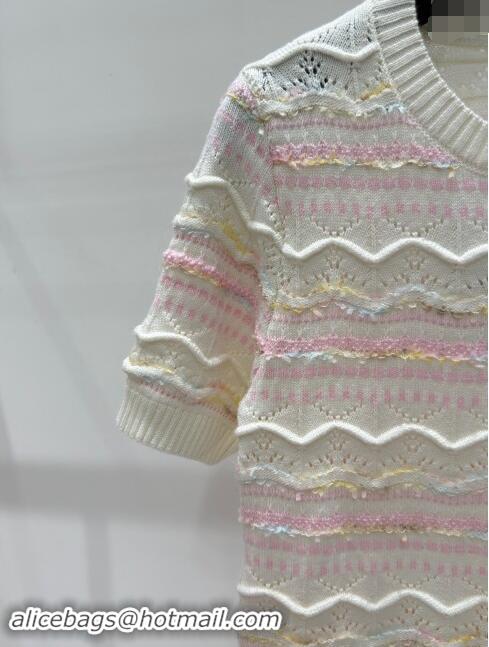 Famous Brand Chanel Cashmere Dress CH82209 Pink 2024