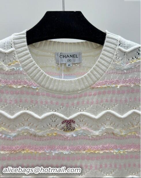 Famous Brand Chanel Cashmere Dress CH82209 Pink 2024