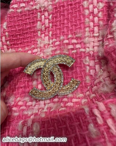 ​Famous Brand Chanel Tweed Jacket M91106 Pink 2024