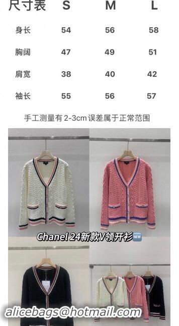 Buy Inexpensive Chanel Wool Cardigan CH91111 Black 2024