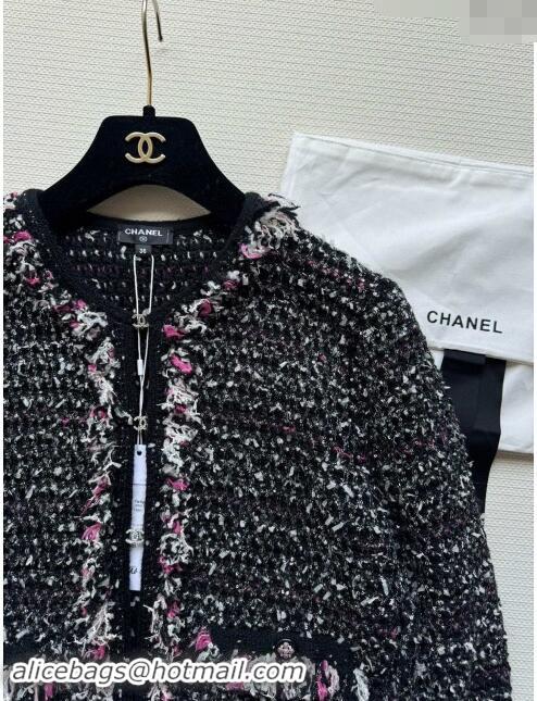 ​Buy Cheap Chanel Cashmere Cardigan CH91201 Black 2024