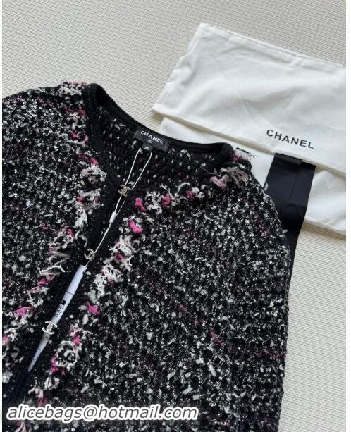 ​Buy Cheap Chanel Cashmere Cardigan CH91201 Black 2024