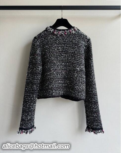 ​Buy Cheap Chanel Cashmere Cardigan CH91201 Black 2024