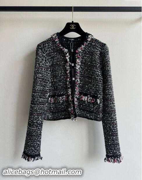 ​Buy Cheap Chanel Cashmere Cardigan CH91201 Black 2024