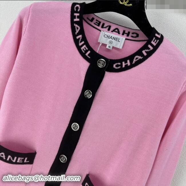 Fashion Discount Chanel Cardigan CH91313 Pink 2024