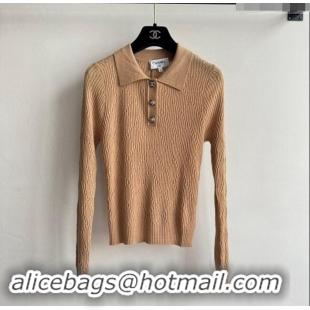 Buy Discount Chanel Sweater CH91316 Brown 2024