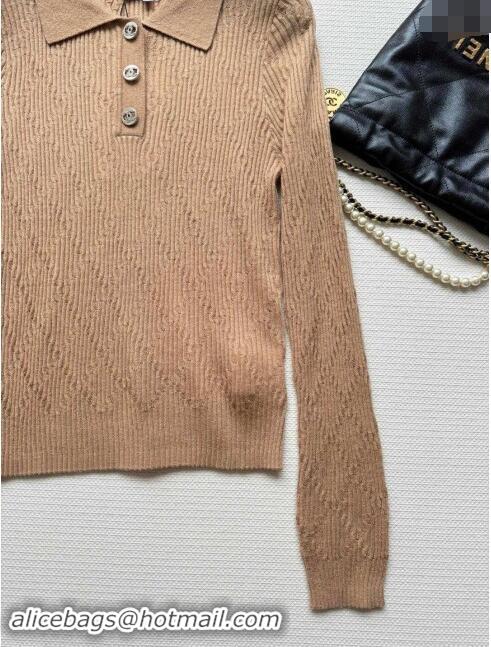 Buy Discount Chanel Sweater CH91316 Brown 2024