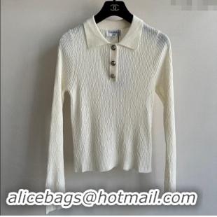 Grade Quality Chanel Sweater CH91317 White 2024