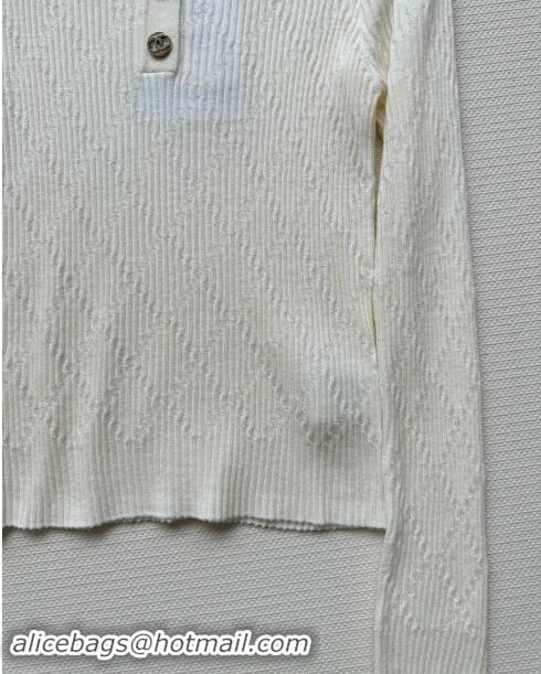 Grade Quality Chanel Sweater CH91317 White 2024