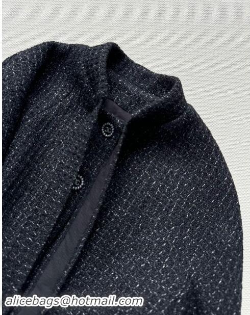 ​Fashion Discount Chanel Tweed Jacket CH92313 Black 2024