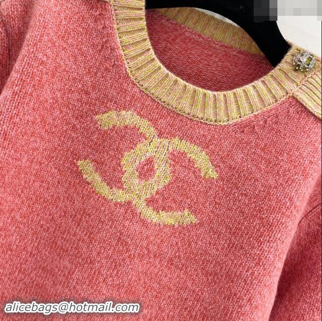 ​Top Design Chanel Wool Sweater CH92318 Red 2024