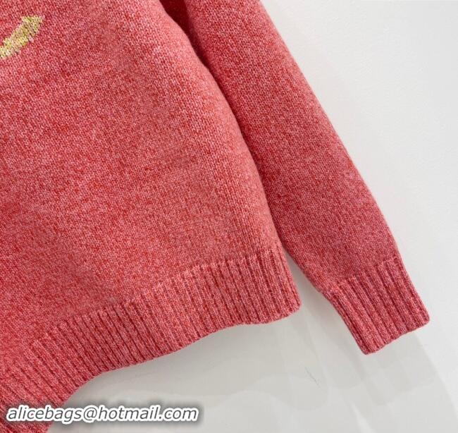 ​Top Design Chanel Wool Sweater CH92318 Red 2024