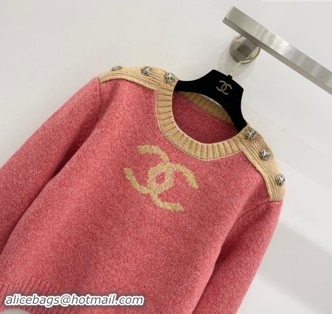 ​Top Design Chanel Wool Sweater CH92318 Red 2024