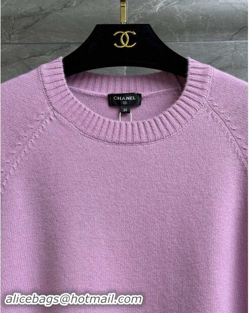 Most Popular Chanel Cashmere Sweater CH92402 Pink 2024