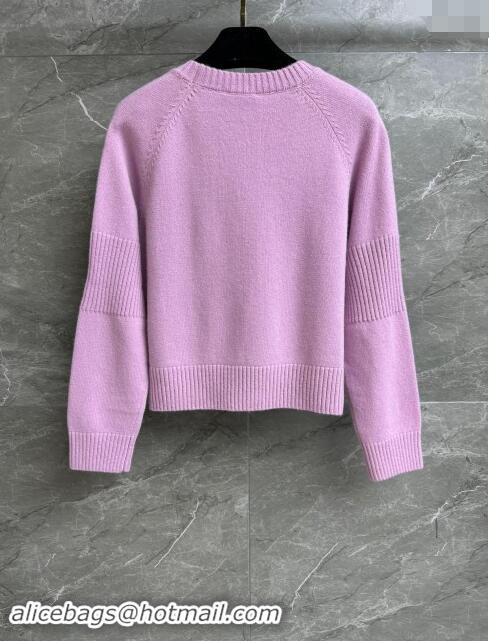 Most Popular Chanel Cashmere Sweater CH92402 Pink 2024