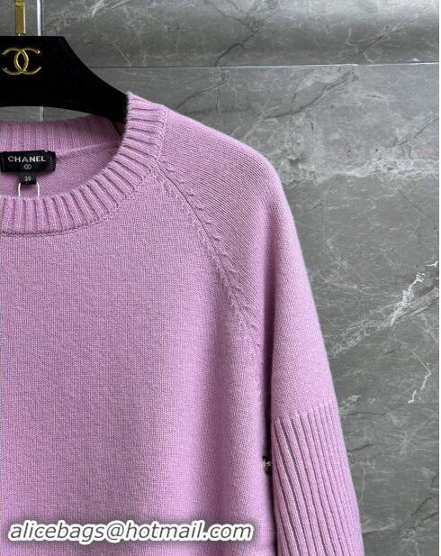 Most Popular Chanel Cashmere Sweater CH92402 Pink 2024