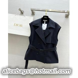 Reasonable Price Dior Vest D82211 Black 2024