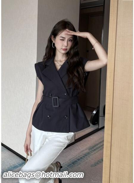 Reasonable Price Dior Vest D82211 Black 2024