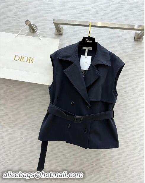 Reasonable Price Dior Vest D82211 Black 2024