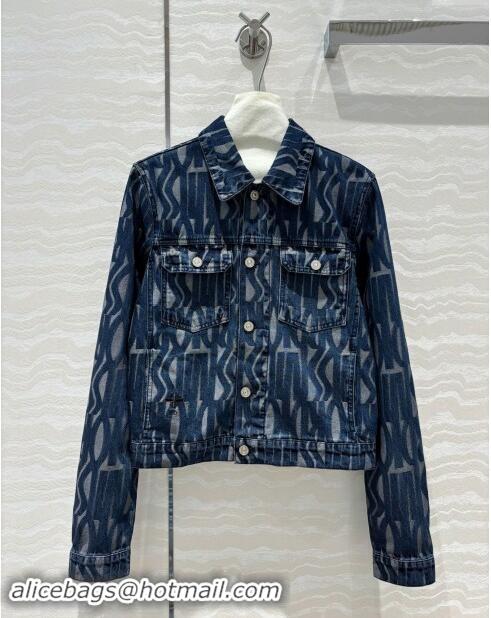 Buy Discount Dior Miss Dior Denim Jacket D82305 Blue 2024