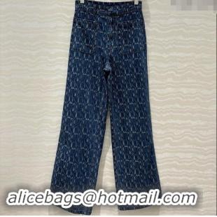 Top Design Dior Miss Dior Denim Jeans D82306 Blue 2024