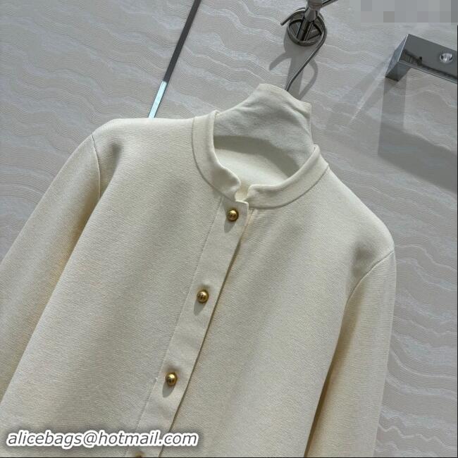 Top Grade Dior Knit Cardigan D82308 Beige 2024