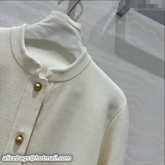 Top Grade Dior Knit Cardigan D82308 Beige 2024