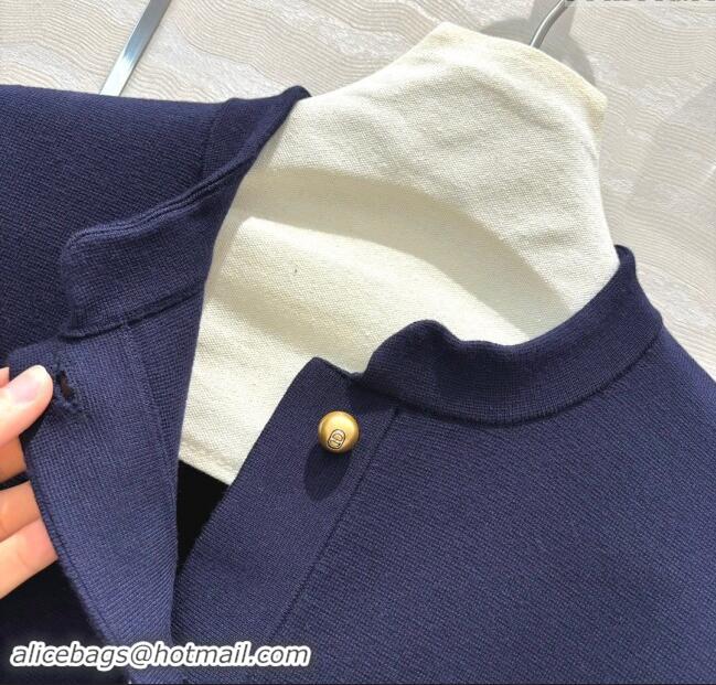 Famous Brand Dior Knit Cardigan D82309 Blue 2024