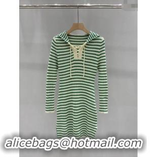 Top Quality Dior Knit Dress D82712 Green 2024