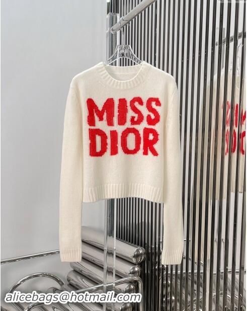 Affordable Price Dior Miss Dior Cashmere Sweater D82722 2024