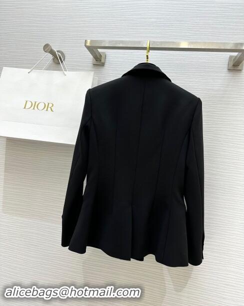 Promotional Dior Jacket with Dragonfly M91126 Black 2024