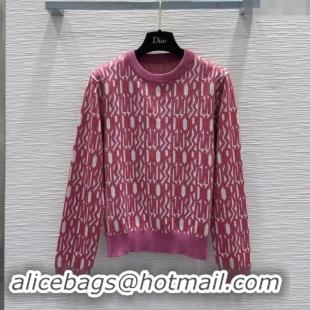 ​Buy Discount Dior Miss Dior Wool Sweater D91127 Pink 2024