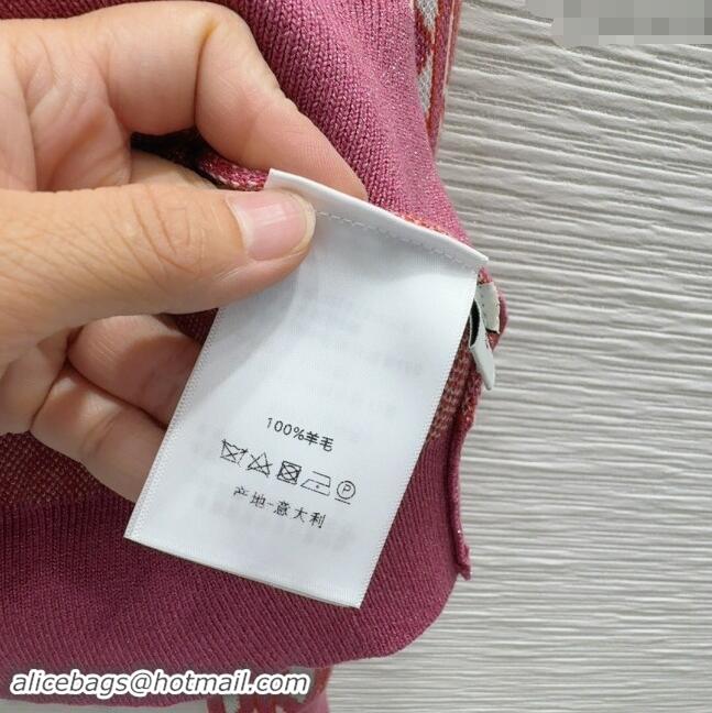 ​Buy Discount Dior Miss Dior Wool Sweater D91127 Pink 2024