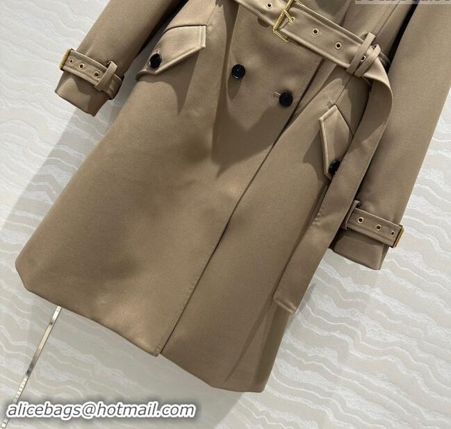 Well Crafted Dior Wool Coat D91915 Brown 2024