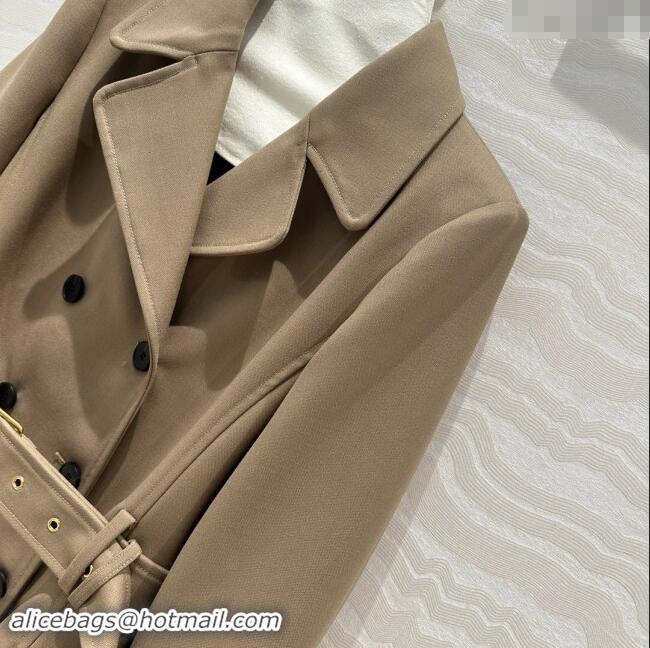 Well Crafted Dior Wool Coat D91915 Brown 2024