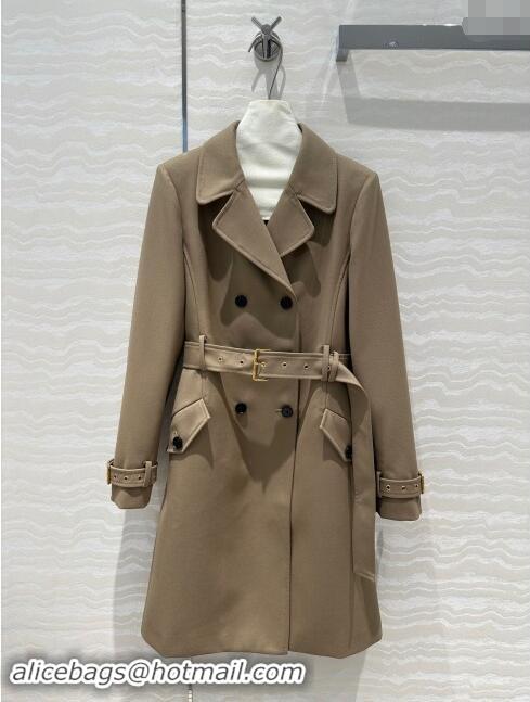 Well Crafted Dior Wool Coat D91915 Brown 2024