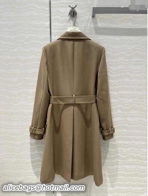 Well Crafted Dior Wool Coat D91915 Brown 2024